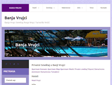 Tablet Screenshot of banjavrujci.biz